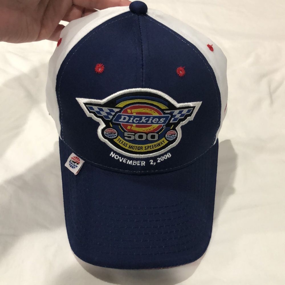 !SOLD! Dickies 500 Texas Motor Speedway Blue Hat for Men
